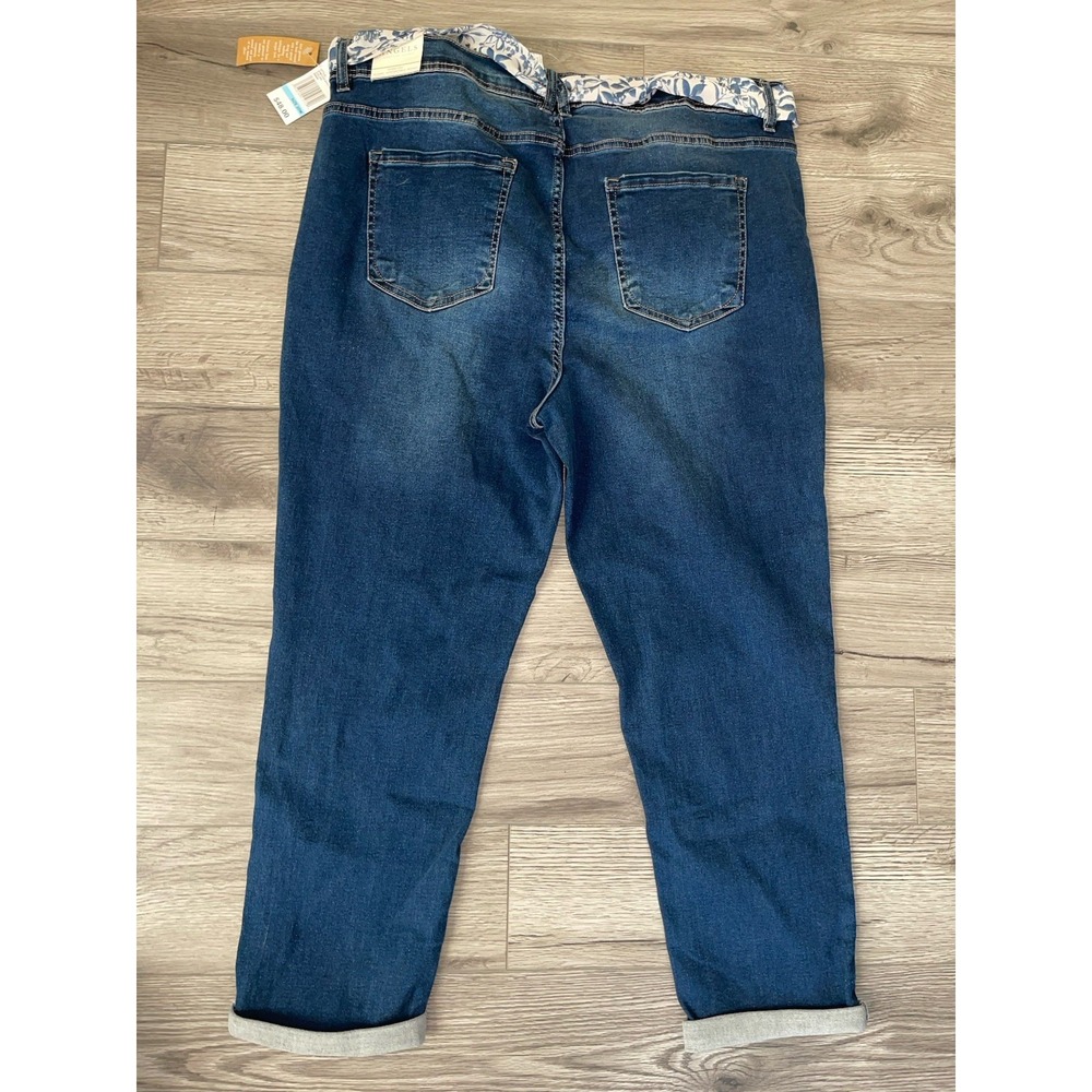 Angels Forever Young Everluxe Classic Convertible High-Rise Skinny Jeans size 20 - Picture 2 of 8